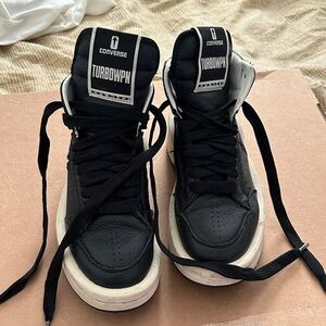 Rick Owen’s x Converse Turbowpn Drkshdw Hightops